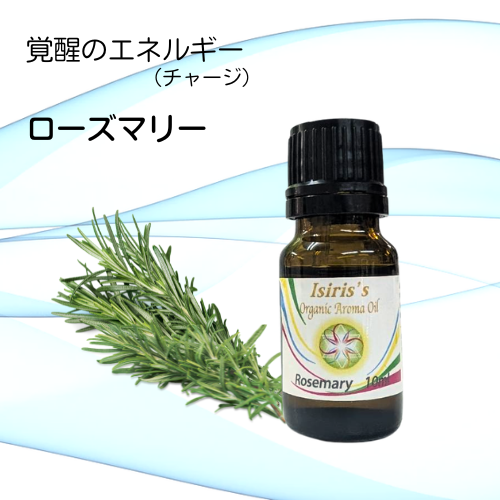 イシリス高周波エネルギーチャージアロマ ローズマリー 覚醒 10ml